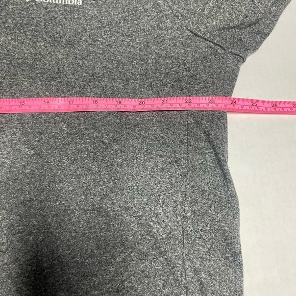 Men’s Columbia Heather Gray Quarter-Zip Pullover Large - Picture 6 of 9